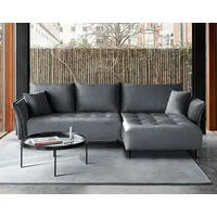 Beautysofa Schlafeckcouch BALI, bluvel 14 - 2 Jahre Gewährleistung