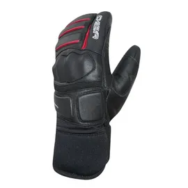 Chiba Race Series Trigger - wasserdichter Lobster-Radhandschuh, schwarz, Größe 6,5