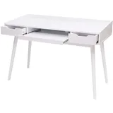 MCW Schreibtisch, MCW-A70b, Bürotisch Computertisch, MDF 120x55cm ~ weiß