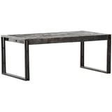 GUTMANN FACTORY Couchtisch braun, Grau, - 60x45x110 cm