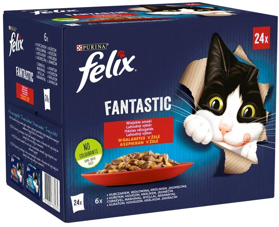 FELIX Fantastische Landhaus-Aromen in Gelee: 24x85g (Rabatt für Stammkunden 3%)