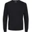 JACK & JONES Rundhals Pullover Schwarz L
