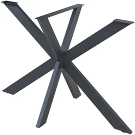 [en.casa] Tischgestell Oberau 85 x 85 x 71 cm