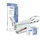 Rapesco 1794 Porpoise ONE Bypass-Heftzange mit 1000 Heftklammern, Chrom