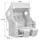 deVries Cliff XL Grau/Rot
