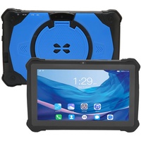Bewinner 7-Zoll-Kinder-Tablet, Android 10 WiFi-Tablet mit 1280 X 800 HD-Display, 2 GB RAM 32 GB ROM MT6592 8 Core, Kapazitiver 5-Punkt-Touch-Bluetooth-Bildschirm, 500-Dual-Kamera-Tablet-PC(Blau)
