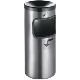 Tkg Sicherheitswandascher Ø180xH410mm neusilber m.Kippvorrichtung TKG