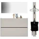 VOLEO UNIQUE Garderoben-Set 2 170,00x200,00x22,00 Kaschmir