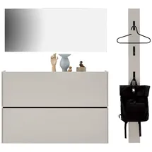 VOLEO UNIQUE Garderoben-Set 2 170,00x200,00x22,00 Kaschmir