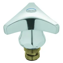 GROHE Oberteil 45966 mit Trecorn Griff Markierung blau 3/8 Zoll chrom