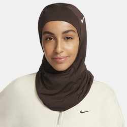 Nike Pro Hijab 2.0 - Braun, XS/S