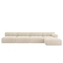 altdecor Ecksofa modulares Sofa Razon-L3 - 380x160x70 cm Beige Cord