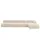 altdecor Ecksofa modulares Sofa Razon-L3 - 380x160x70 cm Beige Cord
