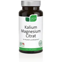 Nicapur Kalium Magnesium Citrat I Mit Kalium Und Magnesium I 60 Kapseln