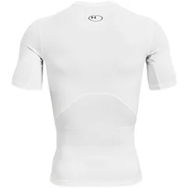 Under Armour HeatGear kurzarm Funktionsshirt Herren 100 white/black M