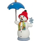Kuhnert - Schneemann mit Schirm - ca. 13 cm - Made in Germany
