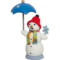 Kuhnert - Schneemann mit Schirm - ca. 13 cm - Made in Germany