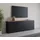 OTTO home Modo 200 x 68 x 34,5 cm Schwarz / Eiche Mauvella