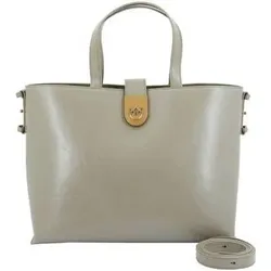 Pinko  Taschen BRIOCHE SHOPPER VITELLO  in Grau, Einheitsgrösse