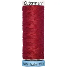 Gütermann creativ Allesnäher Water Repellent Nähgarn 100m PolyesterGarn Waschbar bis 60°C Handarbeiten Nähprojekte Nähen 46 Dunkelrot