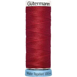 Gütermann creativ Allesnäher Water Repellent Nähgarn 100m PolyesterGarn Waschbar bis 60°C Handarbeiten Nähprojekte Nähen 46 Dunkelrot