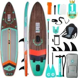 LuxusKollektion Niphean Stand up Paddle Board 335cm Inflatable SUP Paddleboard Kit