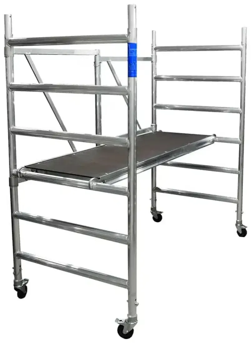 Alumexx FS 95 - Fahrgerüst/Faltgerüst Arbeitshöhe bis 3m, Plattform ohne Luke