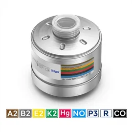 Dräger 1140 ABEK2 HgNO/CO P3 R D/CO 20, 1Stk.