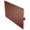 Infrarotheizung Glasheizkörper 1200W 60x120cm Dekorfarbe rot rot