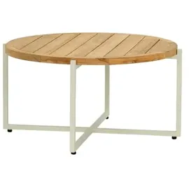 Apple Bee Condor Loungetisch 74cm Aluminium/Teak grau