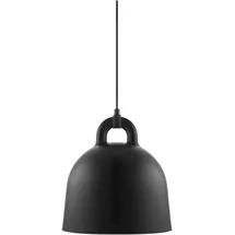 Normann Copenhagen Bell 1-flg. 35 cm glockenförmig Schwarz/Aluminium