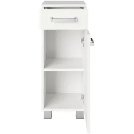 WELLTIME Cosmo Midischrank 30,2 x 76,5 x 32,5 cm Weiß