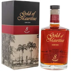 Gold of Mauritius 8 Jahre - Solera - Dark Rum - Blended Rum