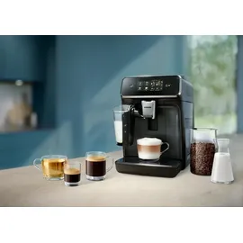 Philips 2300 Series EP2334/10 Schwarz/Klavierlack-Kaschmirgrau