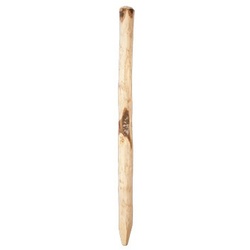 Kastanienzaunpfahl – naturbelassen, geschält & gespitzt, Ø 7–12 cm, Längen von 100 bis 250 cm, für Staketenzäune & Gartenbau