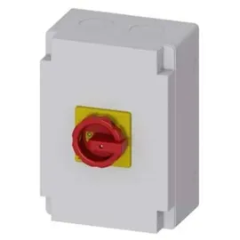 Siemens Lasttrennschalter Rot, Gelb 3polig 50mm2 100A 1 Schließer, 1 Öffner 690 V/AC 3LD27661GP53