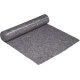 Relaxdays Malervlies, Abdeckvlies Rolle, 1 m x 25 m = 25m2, rutschfest, wasserabweisend, 220g/m2, Streichen, Umzug, grau