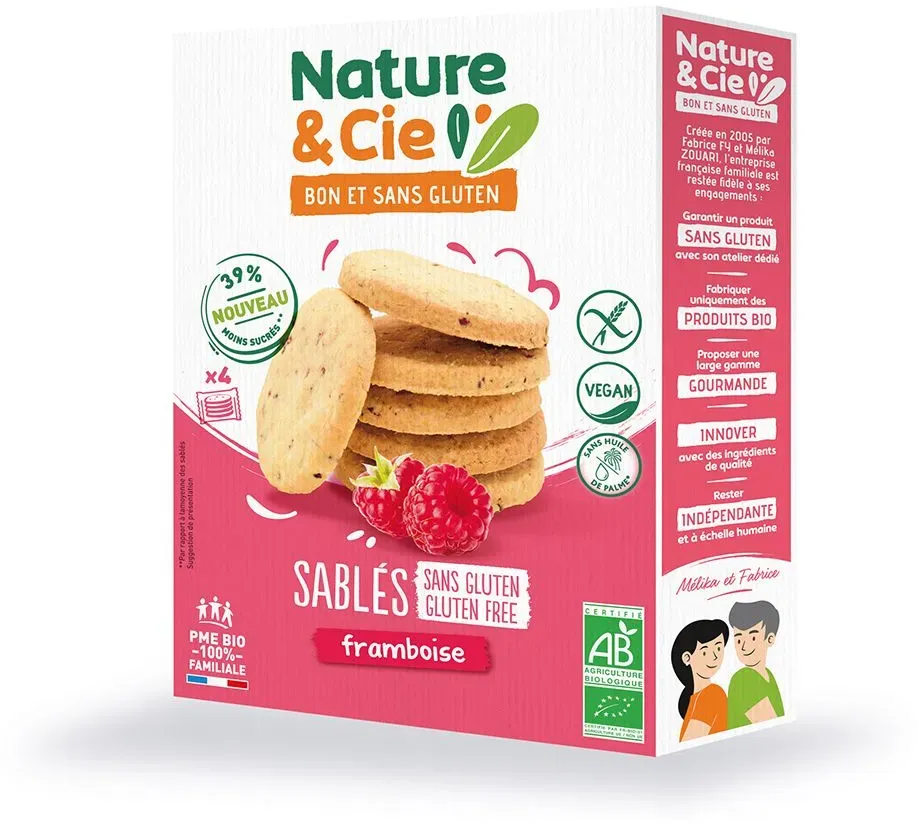 Nature&Cie Glutenfreies Himbeer-Sablés