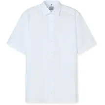 Olymp Businesshemd OLYMP "OLYMP Luxor, comfort fit, New Kent", Herren, Gr. 52, Normaler Arm, weiß, 100% Baumwolle, Hemden, Topseller