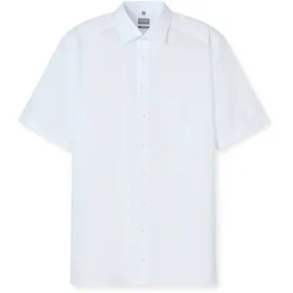 Olymp Businesshemd OLYMP "OLYMP Luxor, comfort fit, New Kent", Herren, Gr. 52, Normaler Arm, weiß, 100% Baumwolle, Hemden, Topseller