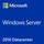 Microsoft Windows Server 2016 Datacenter OEM DE