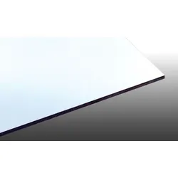 HPL Platte, 8 mm - Weiße 1300 x 2800 mm Schichtstoffplatte - ETB-Zulassung 030636-MK für Balkone