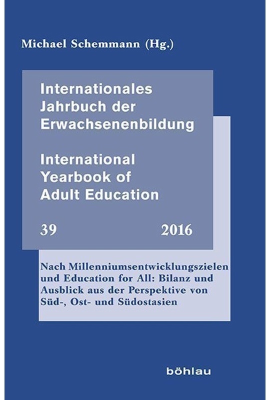 Internationales Jahrbuch Der Erwachsenenbildung / Band 039 / Internationales Jahrbuch Der Erwachsenenbildung / International Yearbook Of Adult Educati