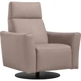 Egoitaliano Sessel Blues Designsessel, Loungesessel, drehbar, inkl. manuelle Relaxfunktion durch Push-Back-Mechanismus grün