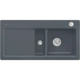 Villeroy & Boch Subway 60 flat rechts graphite + Excenterbetätigung