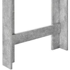 [en.casa] Bartisch Danderyd 120 x 60 x 106 cm Grau