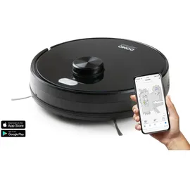 DOMO collection DO7298S Saug-und Wischroboter Schwarz