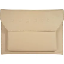 Bugatti Daphne Laptophülle Leder 36 cm beige