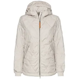 CAMEL ACTIVE Damen Jacke mit Zweiwege-Reißverschluss, Ecru, 38