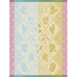 Le Jacquard Français Le Jacquard Francais Geschirrtuch - ECLATD DU MIDI hellblau